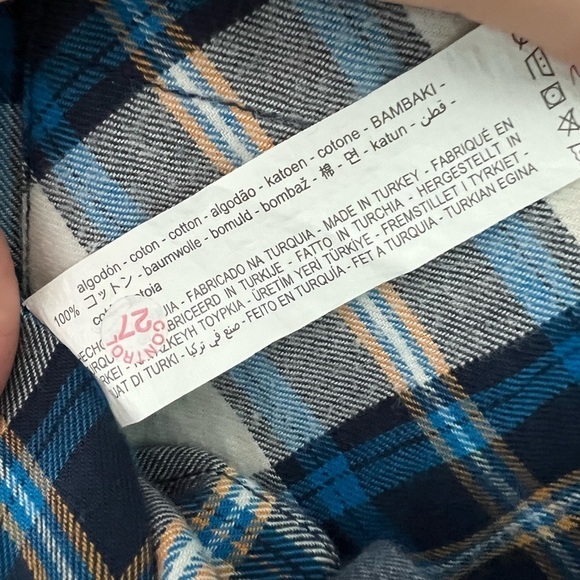 Plaid boys shirt, size 13-14Y by Zara, new with tags - Picture 8 of 8